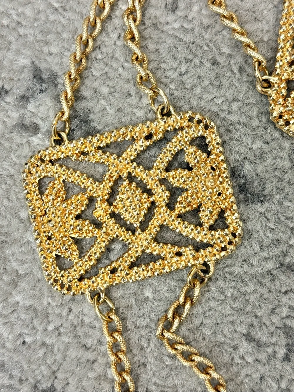 Gold Chain Link Waist Belt